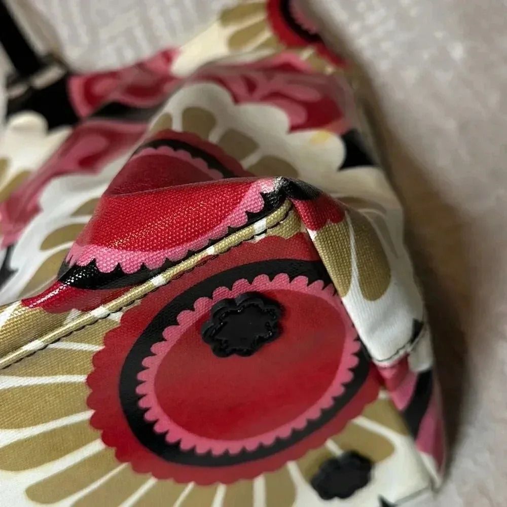 Brighton Floral Beach Tote Shoulder Bag - Picture 7 of 16